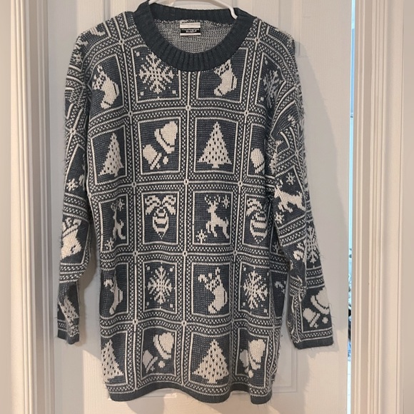 Huntington Ridge Sweaters Huntington Ridge Vintage Blue Knit